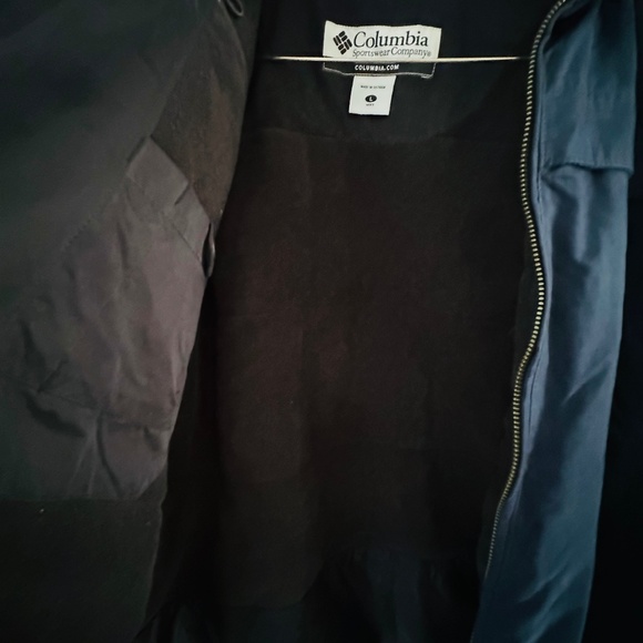 Columbia Sportswear Men’s Jacket – Size Large – Navy Blue - Picture 14 of 14